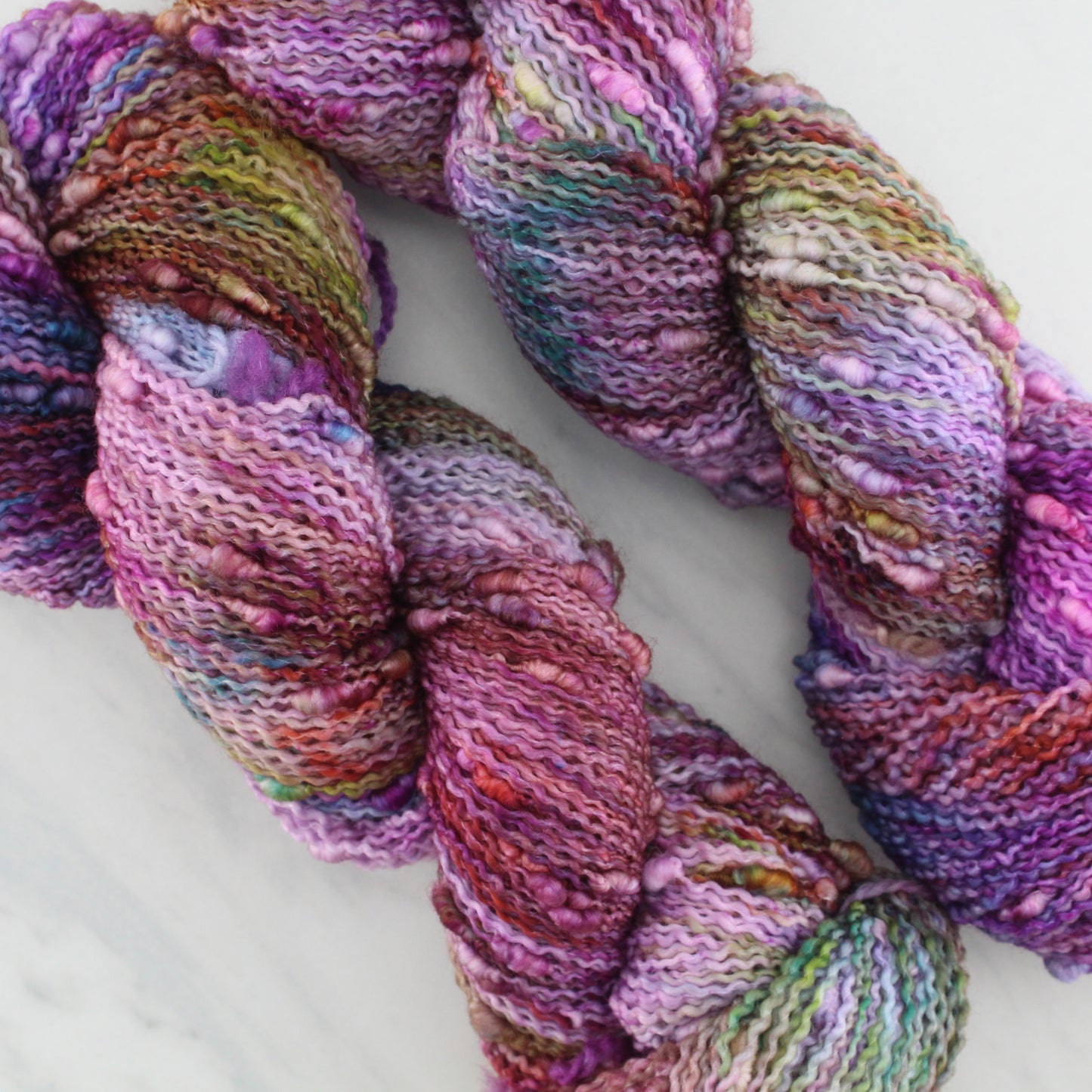 PARIS on Squiggle Sock - Indie-Dyed Yarn - Purple Lamb