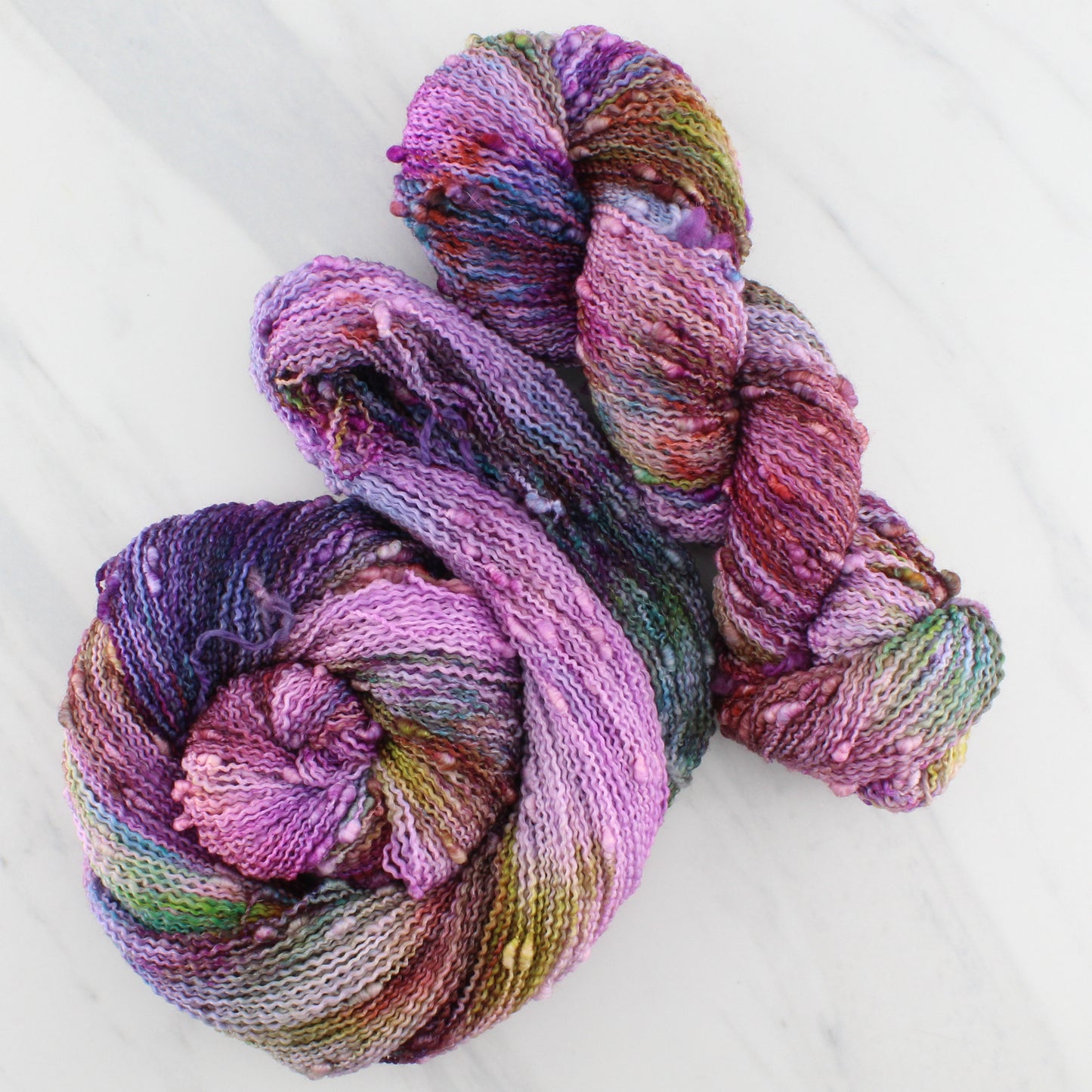 PARIS on Squiggle Sock - Indie-Dyed Yarn - Purple Lamb