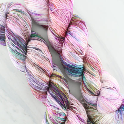 PARIS on So Silky Sock - Indie-Dyed Yarn - Purple Lamb