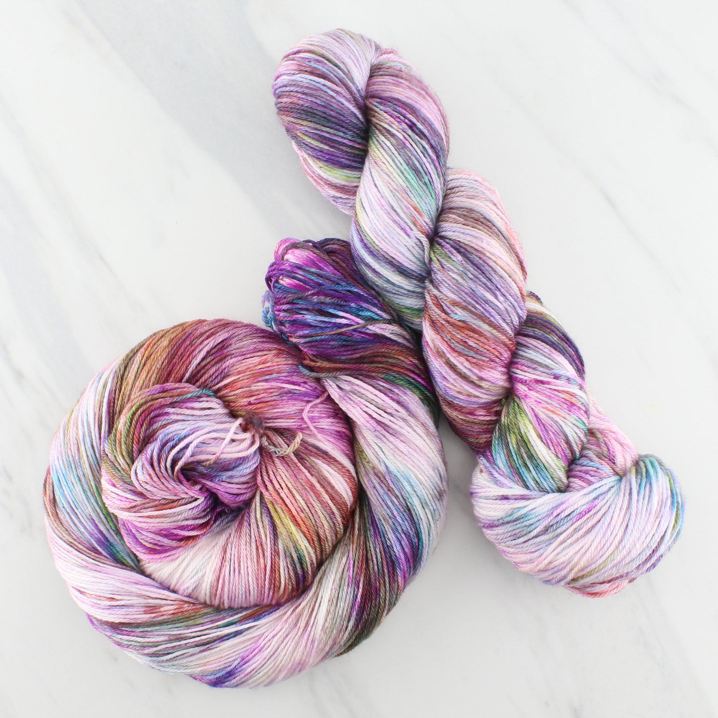 PARIS on So Silky Sock - Indie-Dyed Yarn - Purple Lamb