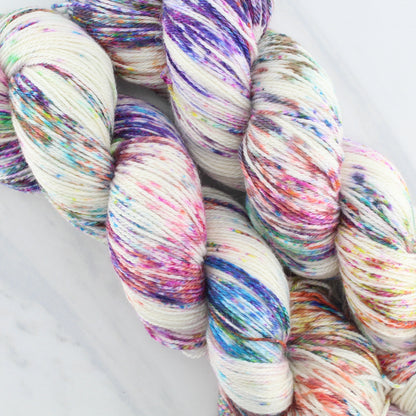 PARTY LIKE IT'S 2029 on Dream Sock  - Indie-Dyed Yarn