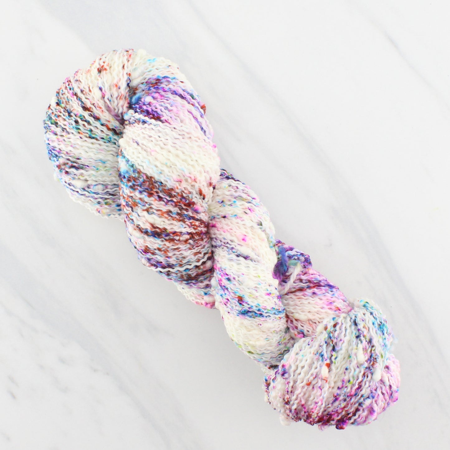 PARTY LIKE IT'S 2029 on Squiggle Sock - Indie-Dyed Yarn - Purple Lamb