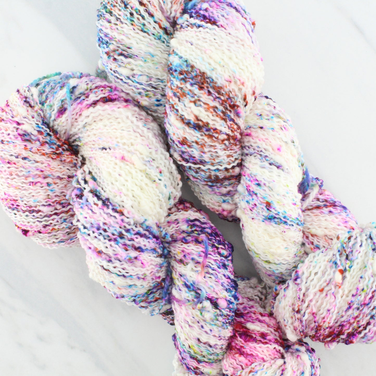 PARTY LIKE IT'S 2029 on Squiggle Sock - Indie-Dyed Yarn - Purple Lamb