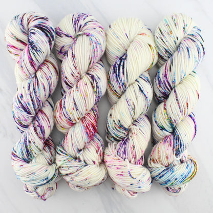 PARTY LIKE IT'S 2029 on Squoosh Worsted- Hand-Dyed Yarn