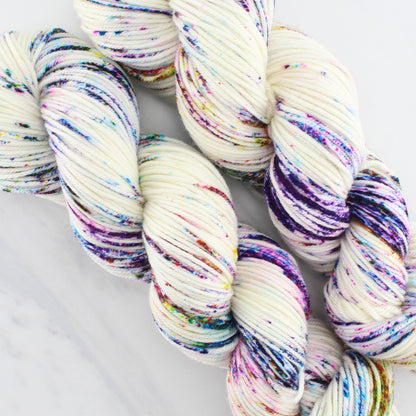 PARTY LIKE IT'S 2029 on Squoosh Worsted- Hand-Dyed Yarn