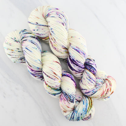 PARTY LIKE IT'S 2029 on Squoosh Worsted- Hand-Dyed Yarn