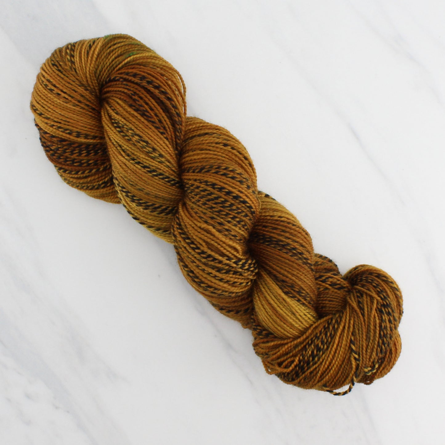 PUMPKIN SPICE on Stained Glass Sock - Indie-Dyed Yarn