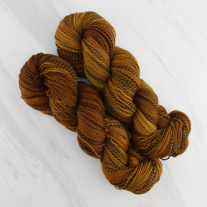 PUMPKIN SPICE on Stained Glass Sock - Indie-Dyed Yarn