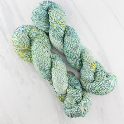 SAGE on Sparkly Merino Sock