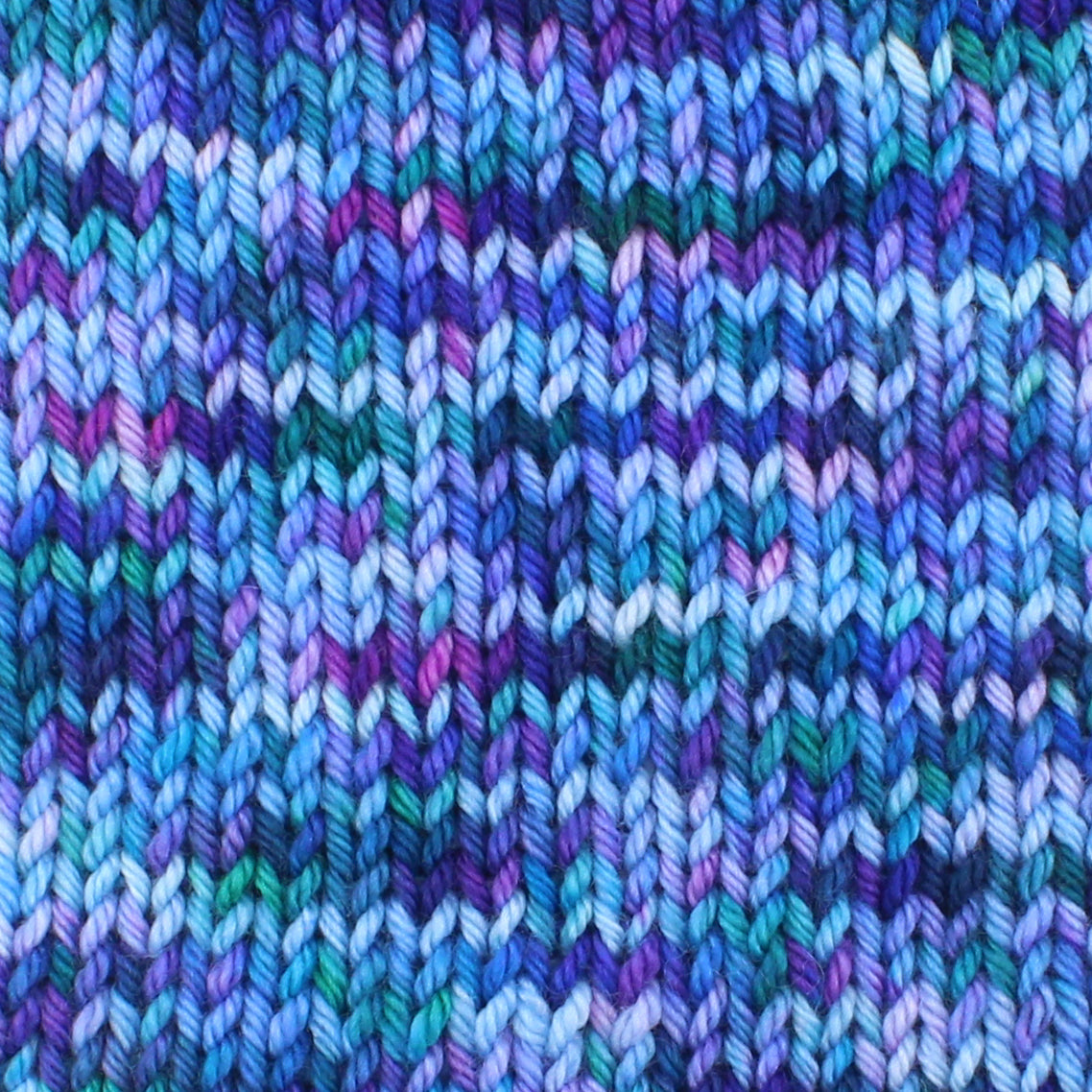 SAPPHIRE DREAMS on Sock Perfection - Indie-Dyed Yarn - Purple Lamb