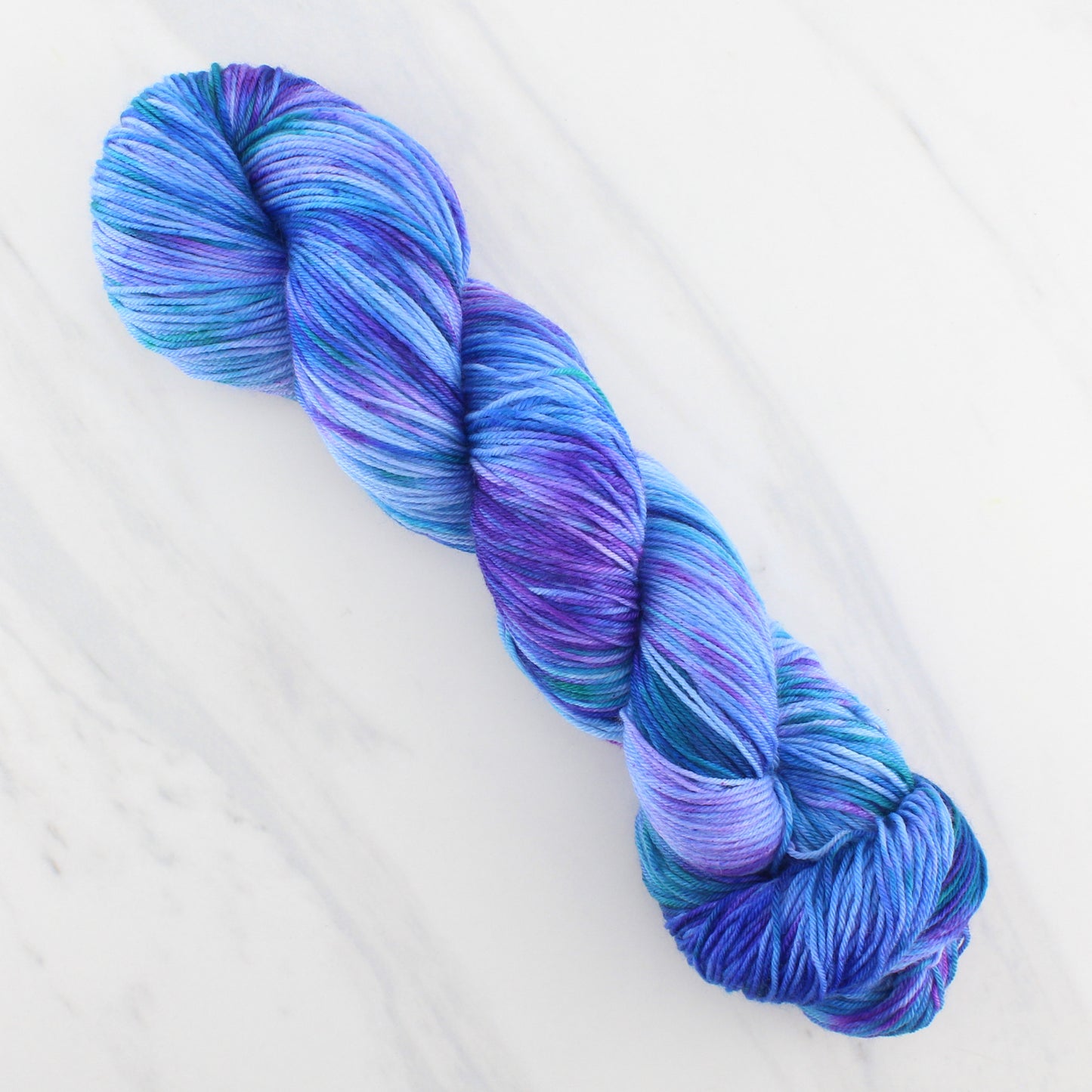 SAPPHIRE DREAMS on Sock Perfection - Indie-Dyed Yarn - Purple Lamb