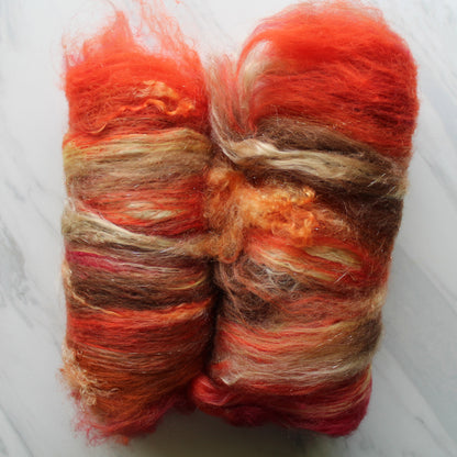 SEDONA Textured Luxury Art Batts to Spin and Felt