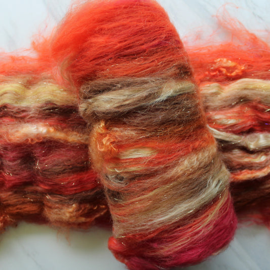 SEDONA Textured Luxury Art Batts to Spin and Felt