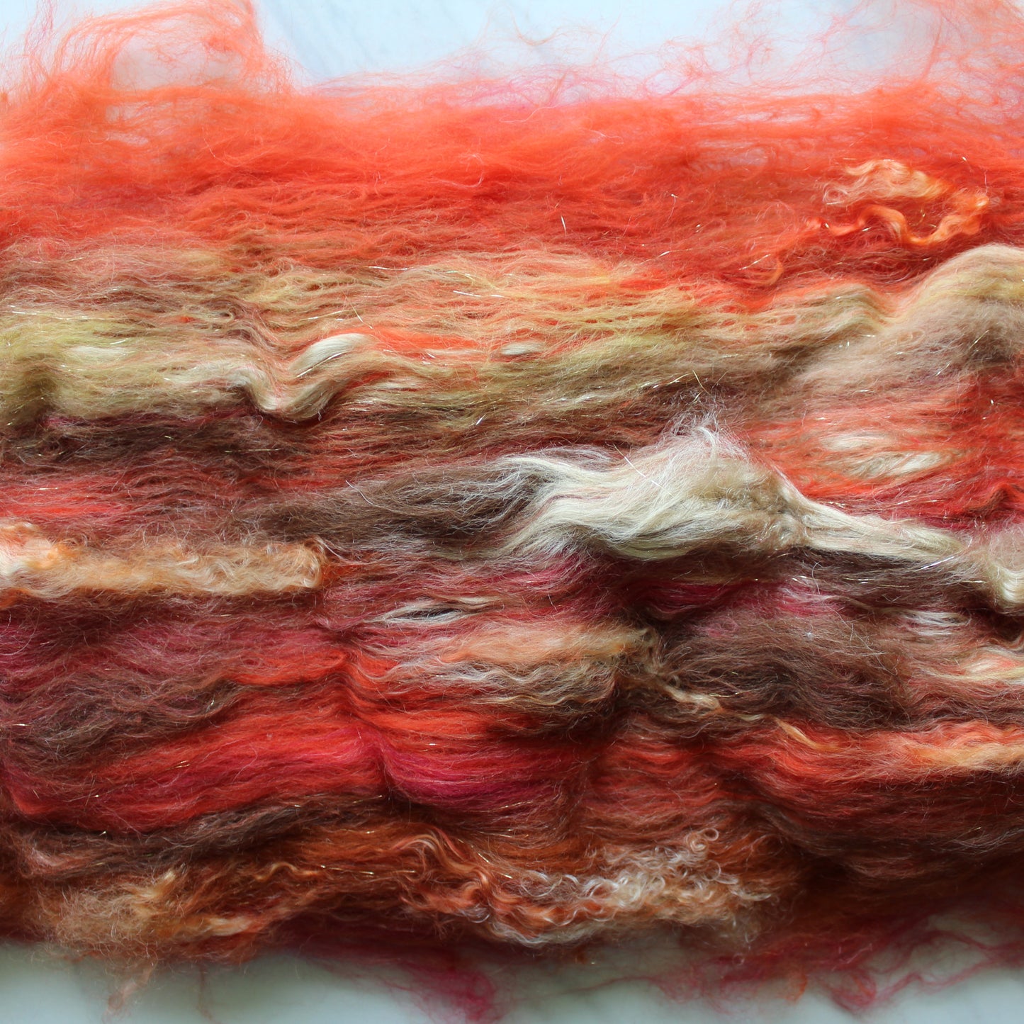 SEDONA Textured Luxury Art Batts to Spin and Felt