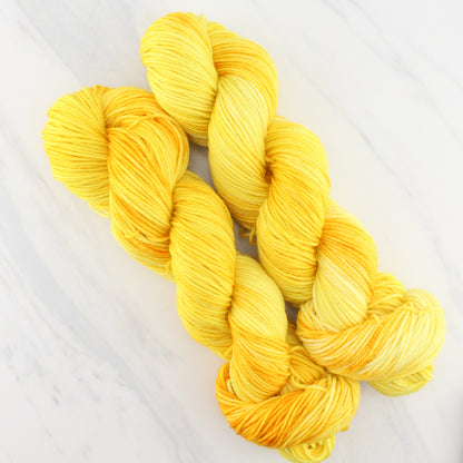 SUNFLOWER Indie-Dyed Yarn on Squoosh DK in Solidarity with Ukraine