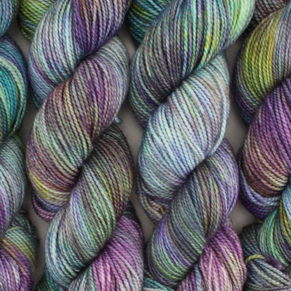 THE WEDDING OF ARAGORN AND ARWEN on Buttery Soft DK- Hand-Dyed Yarn - Purple Lamb