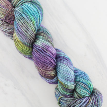 THE WEDDING OF ARAGORN AND ARWEN on Buttery Soft DK- Hand-Dyed Yarn - Purple Lamb