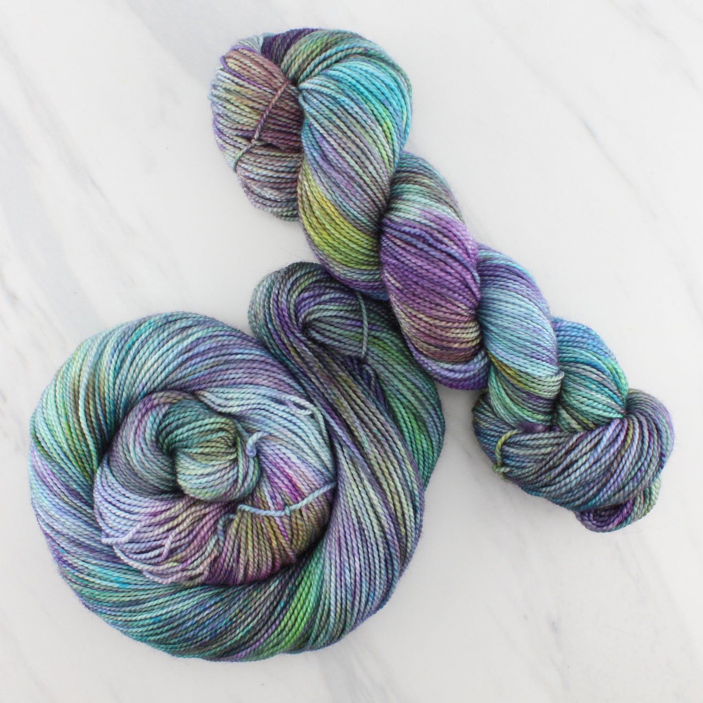 THE WEDDING OF ARAGORN AND ARWEN on Buttery Soft DK- Hand-Dyed Yarn - Purple Lamb