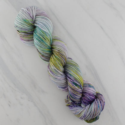 THE WEDDING OR ARAGORN AND ARWEN on Squoosh DK- Hand-Dyed Yarn - Purple Lamb