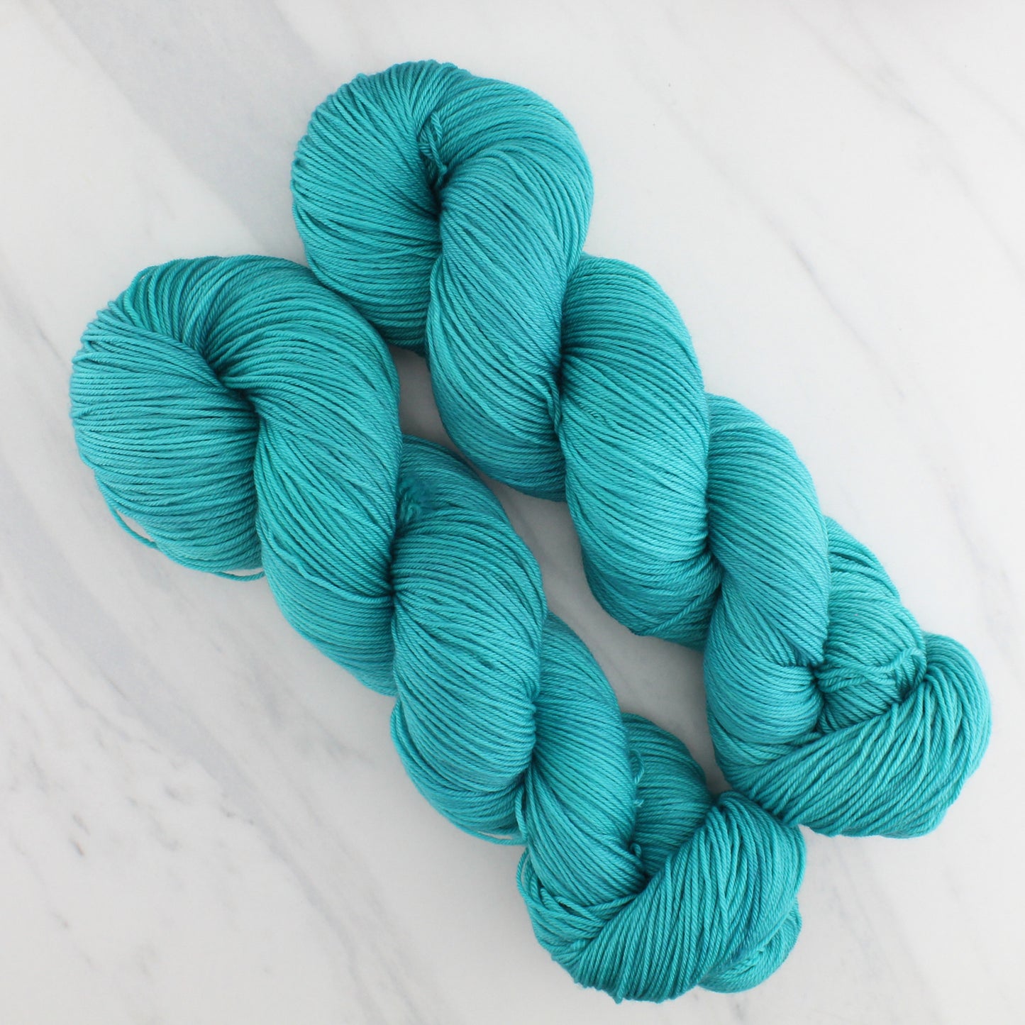 TURQUOISE on Sock Perfection - Indie-Dyed Yarn