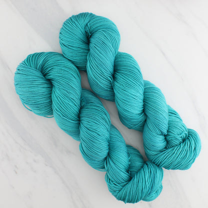 TURQUOISE on Sock Perfection - Indie-Dyed Yarn