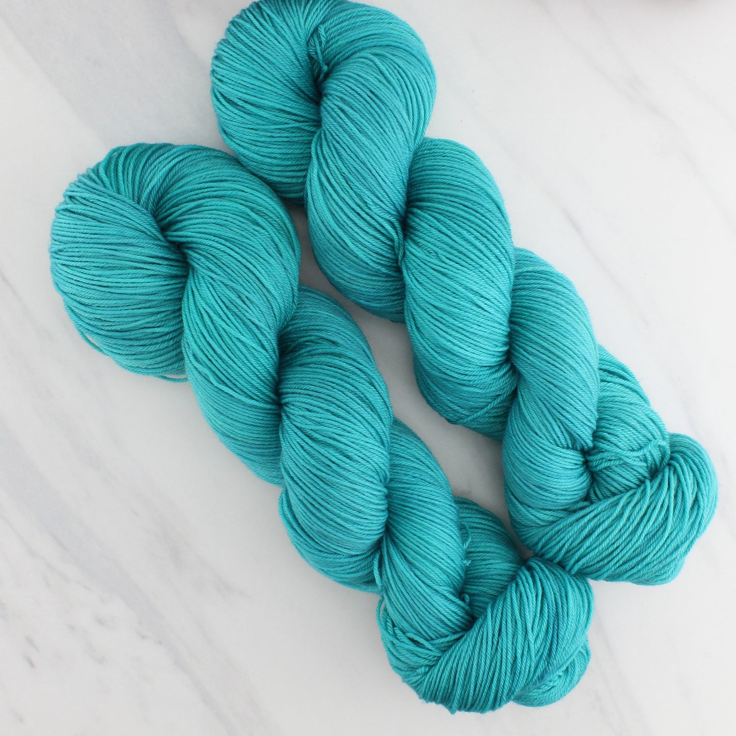 TURQUOISE on Sock Perfection - Indie-Dyed Yarn