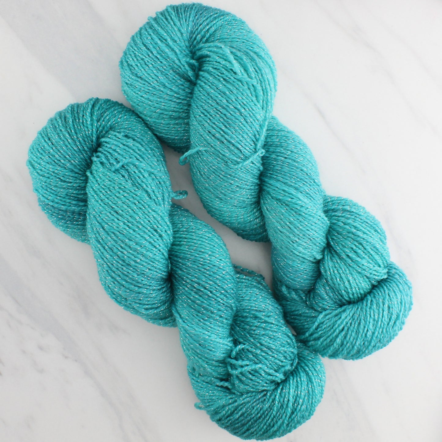 TURQUOISE on Twinkle Sock- Indie-Dyed Yarn