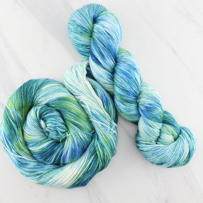 VISIT TO LYME Hand-Dyed Yarn on So Silky Sock