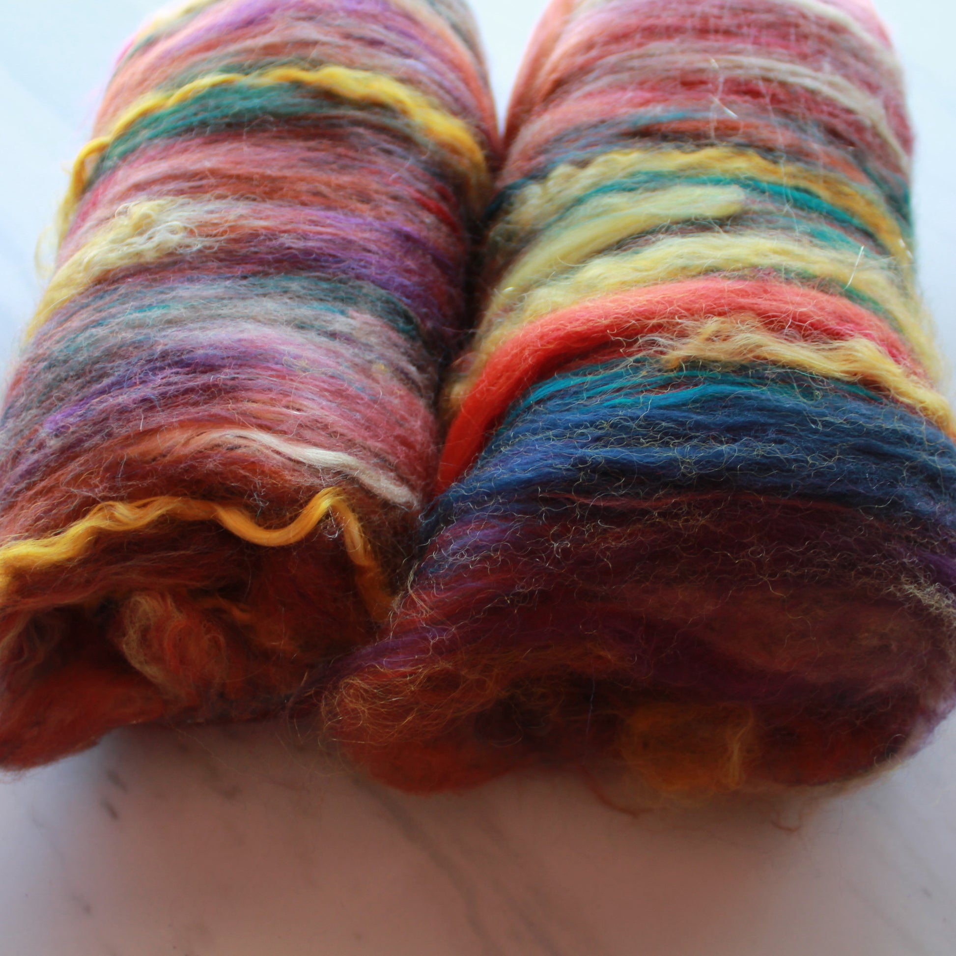 WEST FORK IN AUTUMN Art Batts to Spin - Purple Lamb