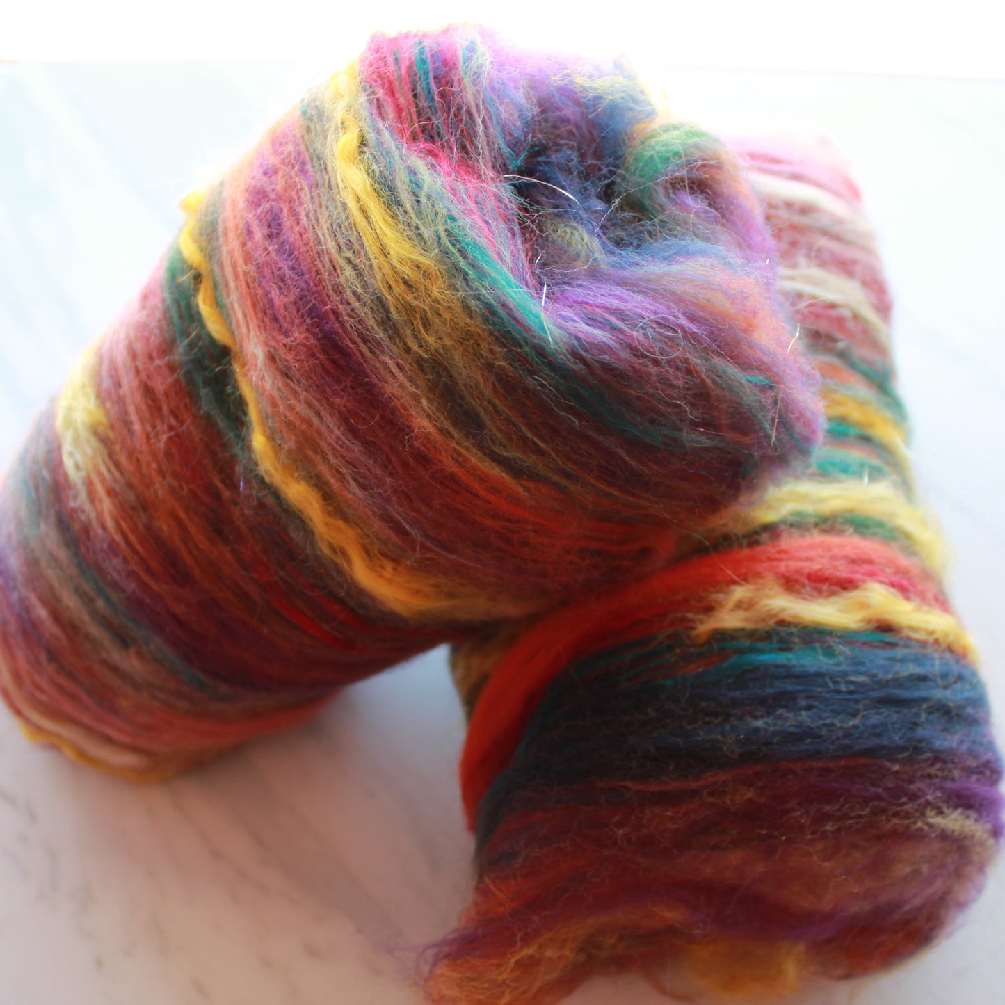 WEST FORK IN AUTUMN Art Batts to Spin - Purple Lamb