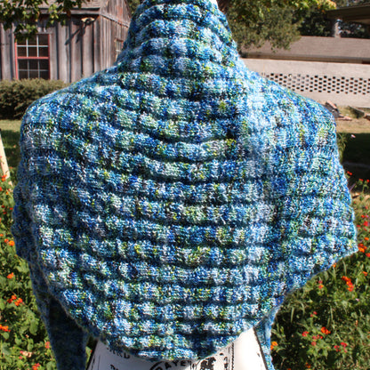 RIPPLING WINGS SHAWL - KNITTING PATTERN