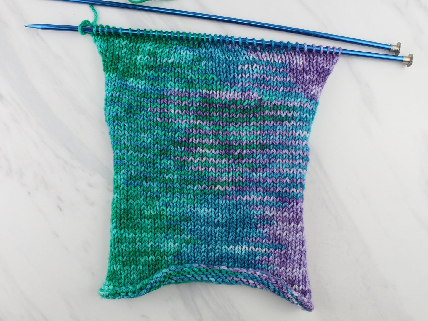 BEJEWELED Hand-Dyed Yarn on Sock Perfection (Planned Pooling Colorway) - Purple Lamb