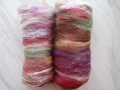 BRIDAL BOUQUET Art Batts to Spin - Purple Lamb