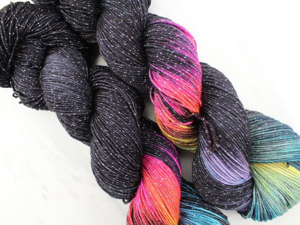 All Worsted-Weight Yarn Made by Purple Lamb Fiber Arts