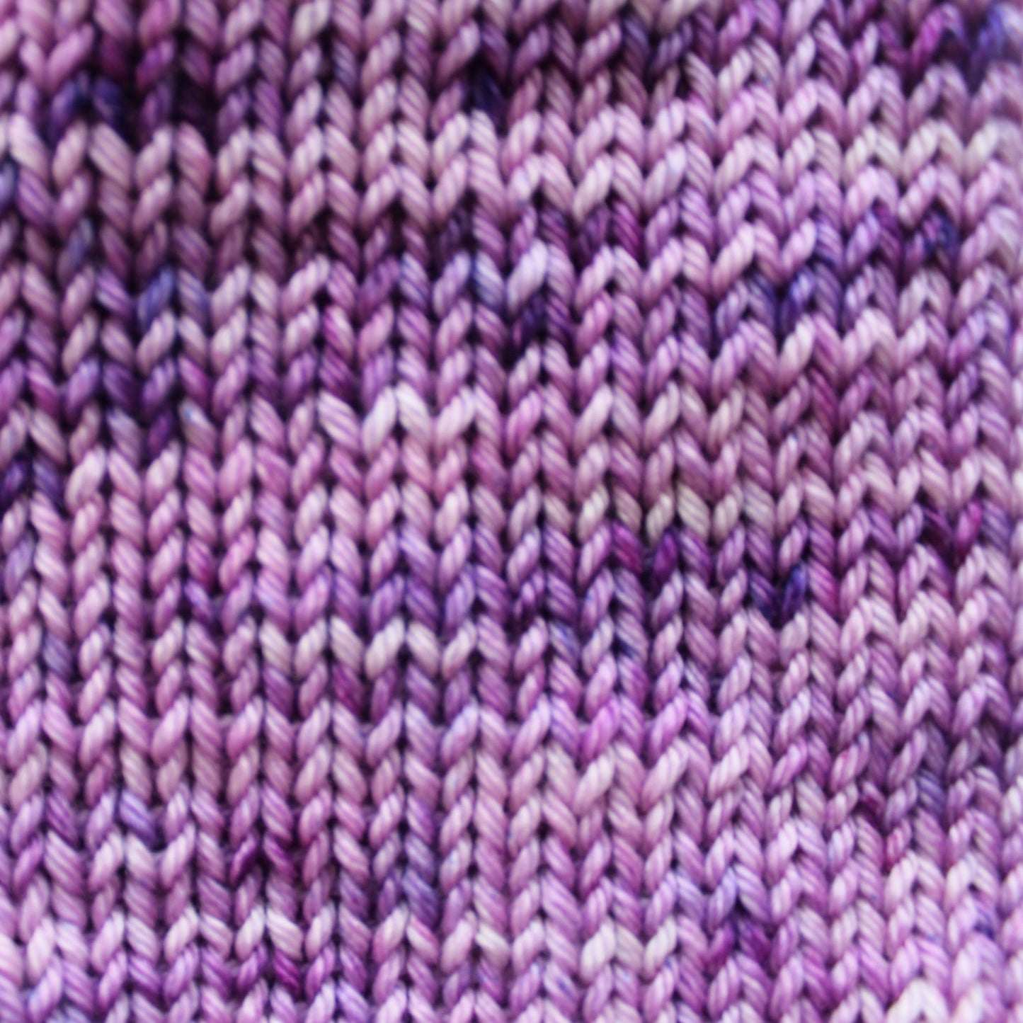 PURPLE DELIGHT on Sock Perfection - Indie-Dyed Yarn - Purple Lamb